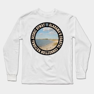 Alabama's Coastal Connection National Scenic Byway circle Long Sleeve T-Shirt